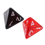 Maxbell 25 Pcs Polyhedral D4 Dice For TRPG Game Dungeons And Dragons Random Color