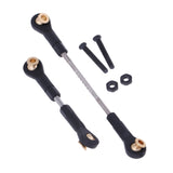 Maxbell Metal Steering Linkage Pull Rod Kit for WPL 1/16 RC Pick-up Truck  Parts