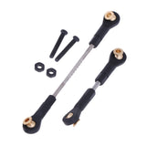 Maxbell Metal Steering Linkage Pull Rod Kit for WPL 1/16 RC Pick-up Truck  Parts