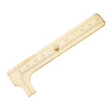 Maxbell 100mm Brass Vernier Caliper Gauge Sliding Bead Watchband Measure Jewelers