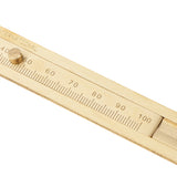 Maxbell 100mm Brass Vernier Caliper Gauge Sliding Bead Watchband Measure Jewelers