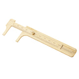 Maxbell 100mm Brass Vernier Caliper Gauge Sliding Bead Watchband Measure Jewelers