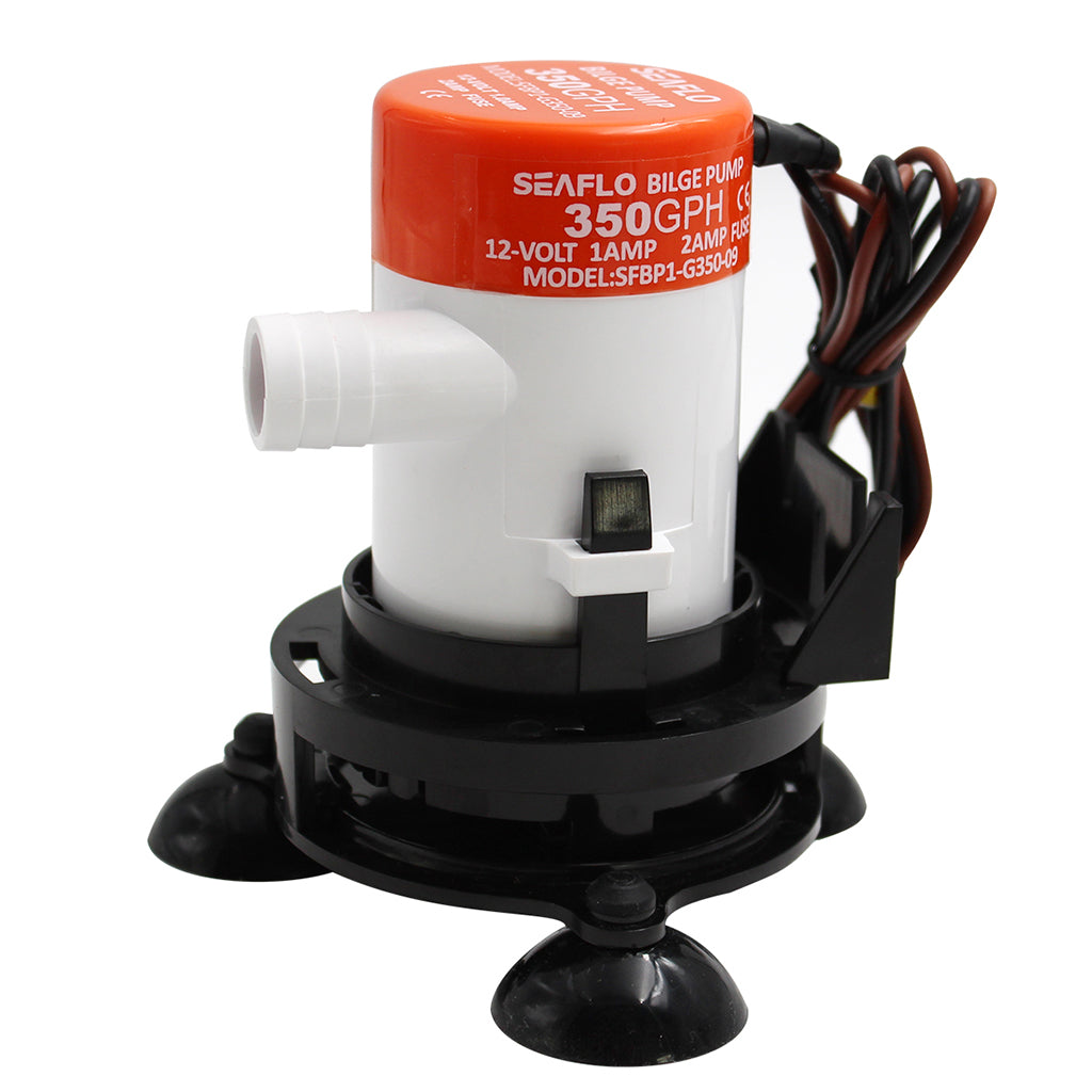 Maxbell SEAFLO Portable 12v Livewell Aeration Pump System Kit For Boat Cooler Bucket