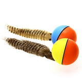 Maxbell Fun Weasel Chases Jumping Rolling Motor Ball Toy for Pets Dog Cats Children