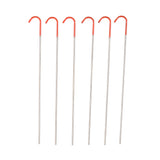 Maxbell 6Pcs 130mm Outdoor Tent Pegs Stake For Camping Canopy