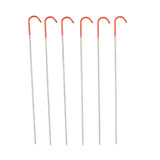 Maxbell 6Pcs 130mm Outdoor Tent Pegs Stake For Camping Canopy