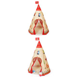 Maxbell Foldable Kids Girls Conical Teepee Tent Play Tent For Indoor & Outdoor Play