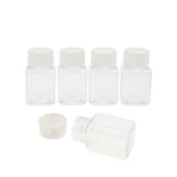 Maxbell Plastic PET Square Specimen Container, Bottle Pot, Sample Jar Bottle Vial - 80ml, Keep Contents Dry