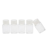 Maxbell Plastic PET Square Specimen Container, Bottle Pot, Sample Jar Bottle Vial - 80ml, Keep Contents Dry