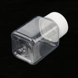 Maxbell Plastic PET Square Specimen Container, Bottle Pot, Sample Jar Bottle Vial - 80ml, Keep Contents Dry