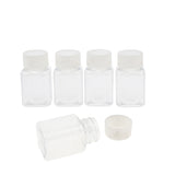 Maxbell Plastic PET Square Specimen Container, Bottle Pot, Sample Jar Bottle Vial - 80ml, Keep Contents Dry