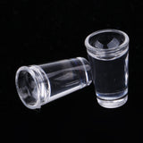 Maxbell 1/12 Dollhouse Miniature Kitchen Accessories Water Glasses Model Tableware 2pcs
