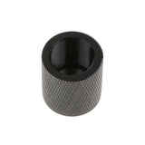 Maxbell All Metal 5/8'' 27 Female To 1/4'' 20 Male Adapter Screw for Camera Microphone Stand - Black