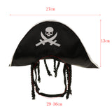 Maxbell Little Pets Pirate Cosplay Costumes Dog Cat Captain Fancy Cloth Hat Apparel