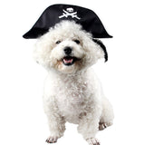 Maxbell Little Pets Pirate Cosplay Costumes Dog Cat Captain Fancy Cloth Hat Apparel