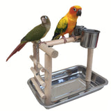 Maxbell Bird Parrot Cockatoo Stand Climbing Game Frame Playing Cage Perch Toy