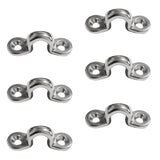 Maxbell 6 x Stainless Steel Marine Pad Eye Sailing Kayak Boating Rigging Accessories