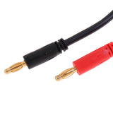 Maxbell 4.0mm Banana to EC5 Male Connector Cable Wire Harness for RC Drone A6 B6 Battery
