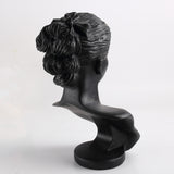 Maxbell Black Resin Figurine Mannequin Model Jewelry Display Rack Counter Display