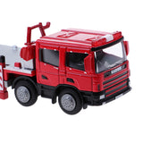 Maxbell 1:50 Alloy Diecast Fire Engine Car Model Construction Vehicle Toy Collection