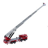 Maxbell 1:50 Alloy Diecast Fire Engine Car Model Construction Vehicle Toy Collection