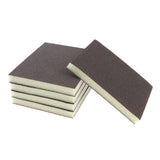 Maxbell 5 Pcs Coarse/Medium Grit Sanding Sponge Grey Small Area Polishing, 80 Grit