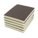 Maxbell 5 Pcs Coarse/Medium Grit Sanding Sponge Grey Small Area Polishing, 80 Grit