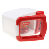 Maxbell Mini Plastic Home Appliance Room/Kitchen Furniture Kids/Baby Pretend Play Creative Toy Educational - Microwave Oven Red