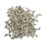 Maxbell 100 Piece Alloy Angel Wings Shape Pendants Charms for Jewelry Making Craft