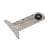 Maxbell Tread Depth Ruler Tyre Tread Depth Gauge 0-30mm