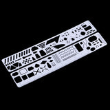 Maxbell Ustar UA-90035 Photo Etched Tool Scribing Panel Model Template Engrave Forming Block Modeling Kits