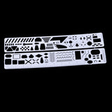 Maxbell Ustar UA-90035 Photo Etched Tool Scribing Panel Model Template Engrave Forming Block Modeling Kits