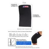 Maxbell Elbow Brace Compression Sleeve Arm Support Protection Guard for Tendonitis Arthritis Bursitis Lifting