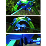 Maxbell Aquarium Water Tube Holder Pipe Fixing Clip Hose Hanger Adjustable Bracket