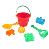 Maxbell 7pcs  Sand Water Beach Toy Molds & Tools Castle Mold Model Bucket Shovel Rake for Baby, Kids and Toddler Gift