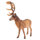 Maxbell Lifelike Wild Animal Model Toy, Standing Elk Deer Action Figure for Kids and Toddlers, Educational Toy, Birthday Presents