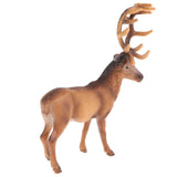 Maxbell Lifelike Wild Animal Model Toy, Standing Elk Deer Action Figure for Kids and Toddlers, Educational Toy, Birthday Presents