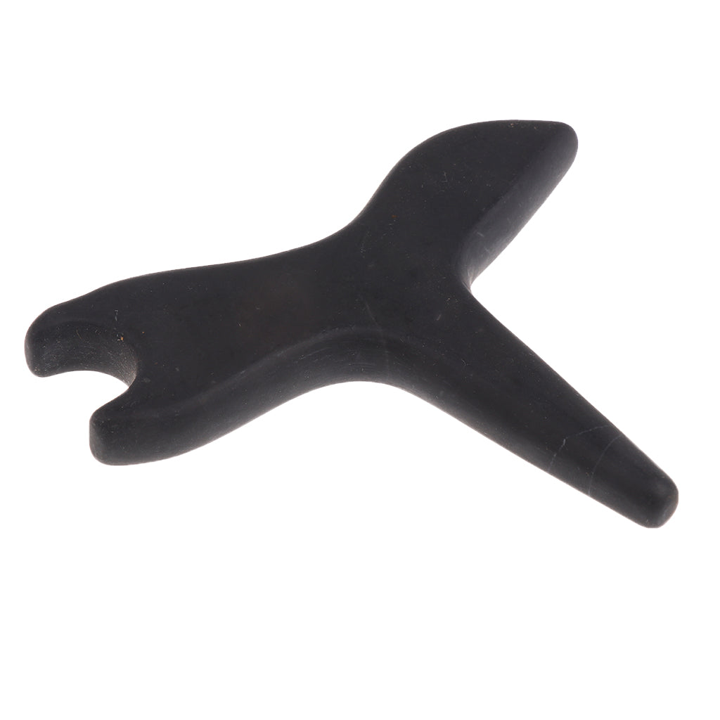 Maxbell Natural Stone Deep Tissue Trigger Point Body Massage Stick Guasha Board Tool