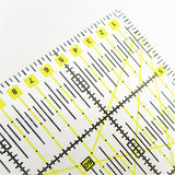 Maxbell 15x15cm Clear Square Plastic Quilt Quilting Ruler Patchwork Sewing Ruler for Crafts