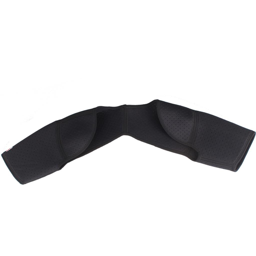 Maxbell Neoprene Double Shoulder Protector Brace Support Strap Wrap Belt Band Black
