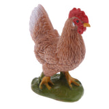 Maxbell Realistic PVC Farm Animal Poultry Model Figurine Action Figures Playset Kids Educational Toy Collectibles –Cock