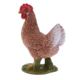 Maxbell Realistic PVC Farm Animal Poultry Model Figurine Action Figures Playset Kids Educational Toy Collectibles –Cock