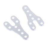 Maxbell 4 Pieces RC Crawler Body Parts Mounting Plates for SCX10 D90 Shock Absorber