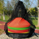 Maxbell Soccer Training Cones Mesh Bag Drawstring Pouch for Football Saucers Markers