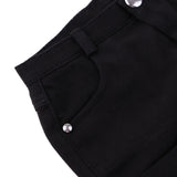 Maxbell Fashion Cuffed Shorts Pants for 1/3 BJD Dollfie LUTS DOD MSD Dolls Clothing Accessories Black