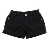 Maxbell Fashion Cuffed Shorts Pants for 1/3 BJD Dollfie LUTS DOD MSD Dolls Clothing Accessories Black