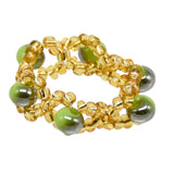 Maxbell Beautiful Doll Artificial Beads Glass Bracelet For 18inch American Girl Doll