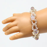 Maxbell Beautiful Doll Artificial Beads Glass Bracelet For 18inch American Girl Doll