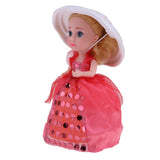 Maxbell Sweet Caramel Cupcake Athy Dolls Toys with Surprise, Cake Transform to Princess Doll