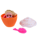 Maxbell Sweet Caramel Cupcake Athy Dolls Toys with Surprise, Cake Transform to Princess Doll